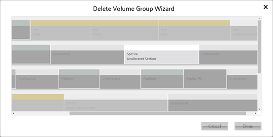 Delete Volume Group